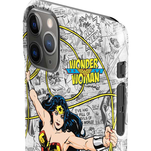 DC Comics Wonder Woman Classic Action Pose iPhone 11 Pro Max Lite Case