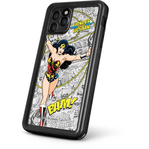 DC Comics Wonder Woman Classic Action Pose iPhone 11 Pro Waterproof Case