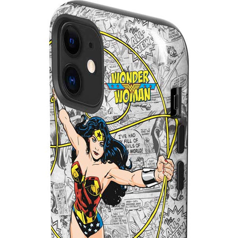 DC Comics Wonder Woman Classic Action Pose iPhone 12 Impact Case