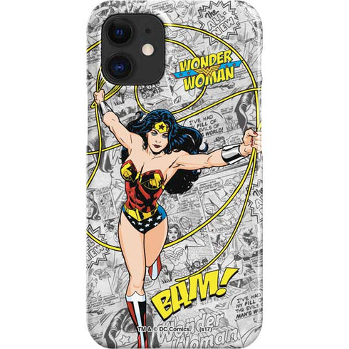 DC Comics Wonder Woman Classic Action Pose iPhone 12 Mini Lite Case
