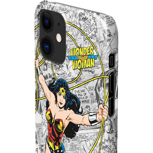 DC Comics Wonder Woman Classic Action Pose iPhone 12 Mini Lite Case