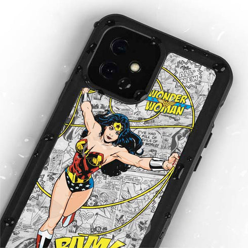 DC Comics Wonder Woman Classic Action Pose iPhone 12 Mini Waterproof Case