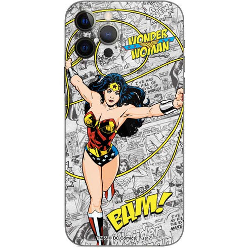 DC Comics Wonder Woman Classic Action Pose iPhone 12 Pro Skin