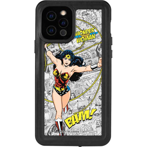 DC Comics Wonder Woman Classic Action Pose iPhone 12 Pro Waterproof Case