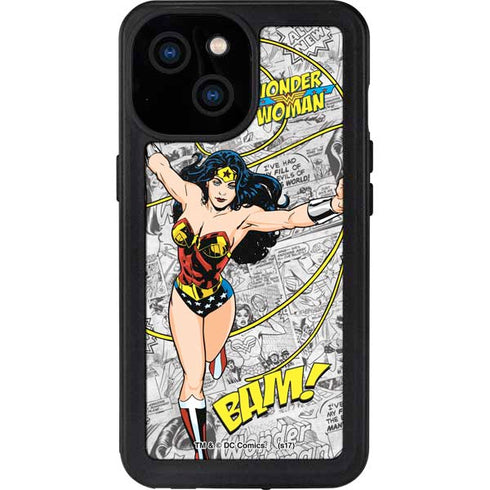 DC Comics Wonder Woman Classic Action Pose iPhone 13 Mini Waterproof Case