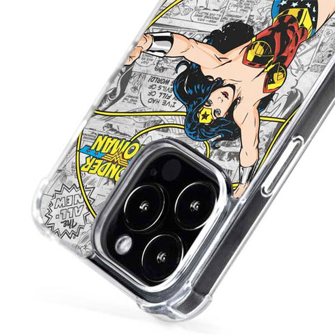 DC Comics Wonder Woman Classic Action Pose iPhone 13 Pro MagSafe Case