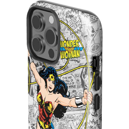 DC Comics Wonder Woman Classic Action Pose iPhone 13 Pro Max Impact Case
