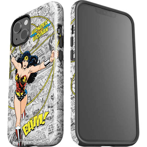 DC Comics Wonder Woman Classic Action Pose iPhone 15 Impact Case