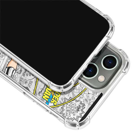 DC Comics Wonder Woman Classic Action Pose iPhone 15 Pro Clear Case