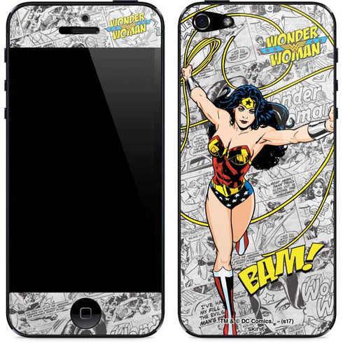 DC Comics Wonder Woman Classic Action Pose iPhone 5/5s/5SE Skin