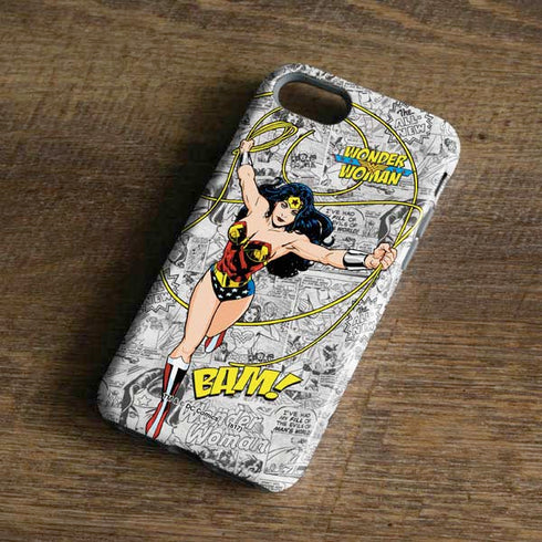 DC Comics Wonder Woman Classic Action Pose iPhone 7 Pro Case