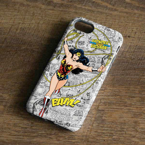 DC Comics Wonder Woman Classic Action Pose iPhone 8 Pro Case