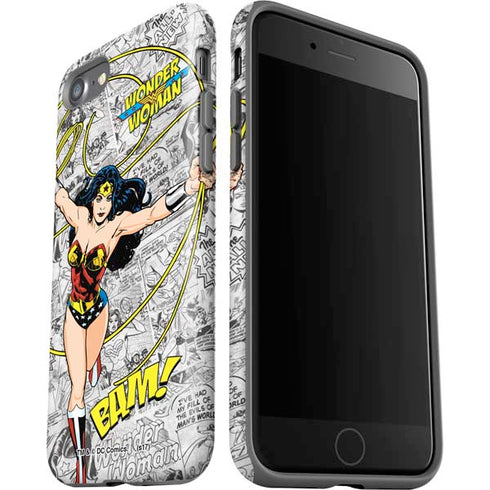 DC Comics Wonder Woman Classic Action Pose iPhone SE (2nd & 3rd Gen) Pro Case