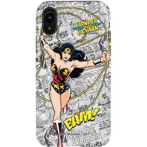 DC Comics Wonder Woman Classic Action Pose iPhone XR Pro Case