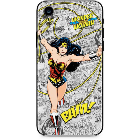 DC Comics Wonder Woman Classic Action Pose iPhone XR Skin