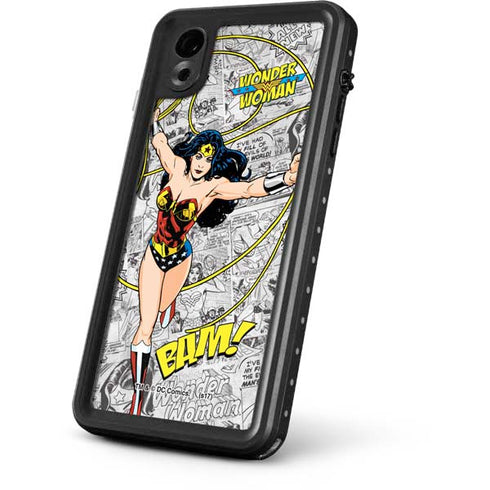 DC Comics Wonder Woman Classic Action Pose iPhone XR Waterproof Case