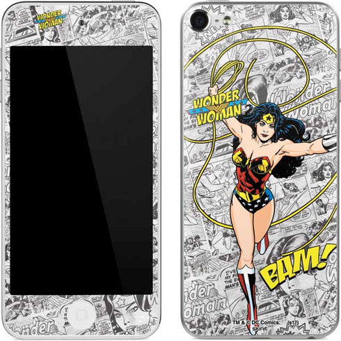 DC Comics Wonder Woman Classic Action Pose Apple iPod Skin