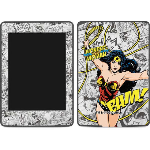 DC Comics Wonder Woman Classic Action Pose Amazon Kindle Skin