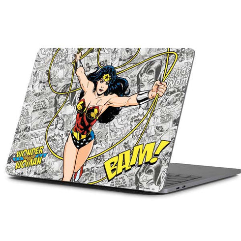 DC Comics Wonder Woman Classic Action Pose Apple MacBook Pro 13-inch Skin
