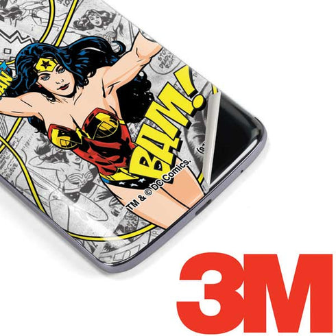 DC Comics Wonder Woman Classic Action Pose Moto E5 Plus Skin