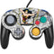 DC Comics Wonder Woman Classic Action Pose Nintendo GameCube Controller Skin