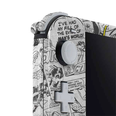 DC Comics Wonder Woman Classic Action Pose Nintendo Switch Lite Skin