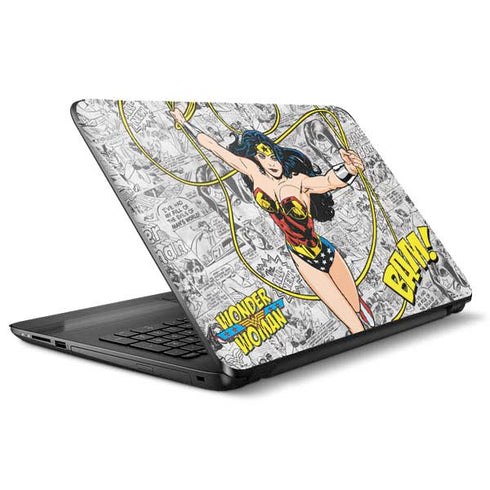 DC Comics Wonder Woman Classic Action Pose HP Notebook Skin
