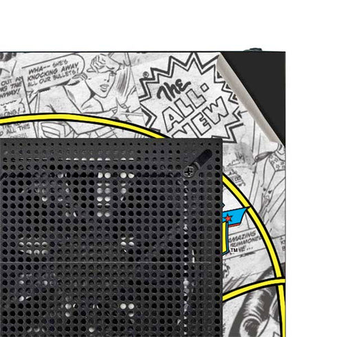 DC Comics Wonder Woman Classic Action Pose NZXT H510 Compact ATX Mid-Tower Case Skin