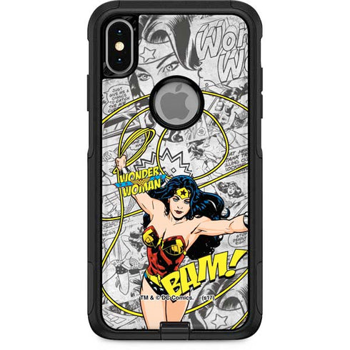 DC Comics Wonder Woman Classic Action Pose Otterbox Commuter iPhone Skin