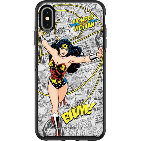 DC Comics Wonder Woman Classic Action Pose Otterbox Symmetry iPhone Skin