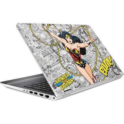 DC Comics Wonder Woman Classic Action Pose HP Pavilion Skin