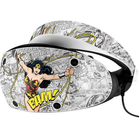 DC Comics Wonder Woman Classic Action Pose PlayStation VR2 Skin