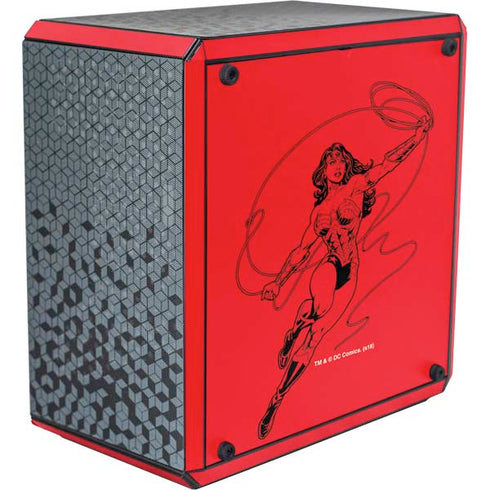 DC Comics Wonder Woman Comic Pop Cooler Master MasterBox Q300L Mini Tower Skin