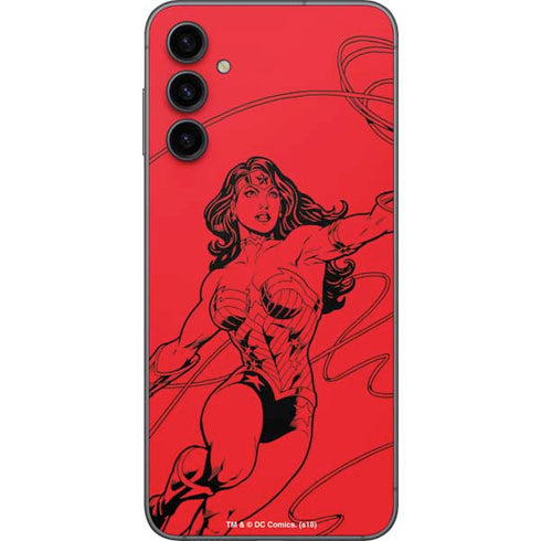 DC Comics Wonder Woman Comic Pop Galaxy A14 5G Skin