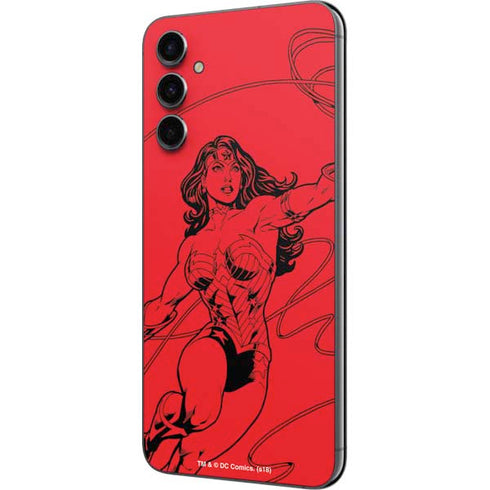 DC Comics Wonder Woman Comic Pop Galaxy A14 5G Skin