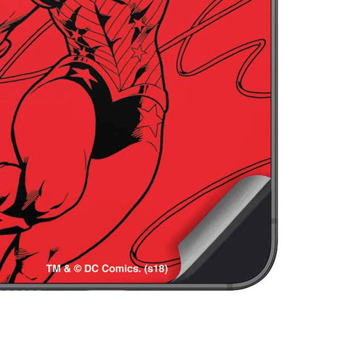 DC Comics Wonder Woman Comic Pop Galaxy A14 5G Skin