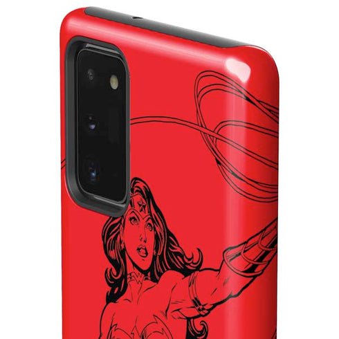 DC Comics Wonder Woman Comic Pop Galaxy Note20 5G Pro Case