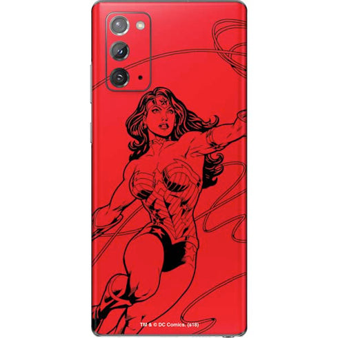 DC Comics Wonder Woman Comic Pop Galaxy Note20 5G Skin
