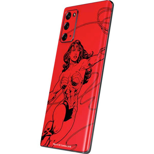 DC Comics Wonder Woman Comic Pop Galaxy Note20 5G Skin