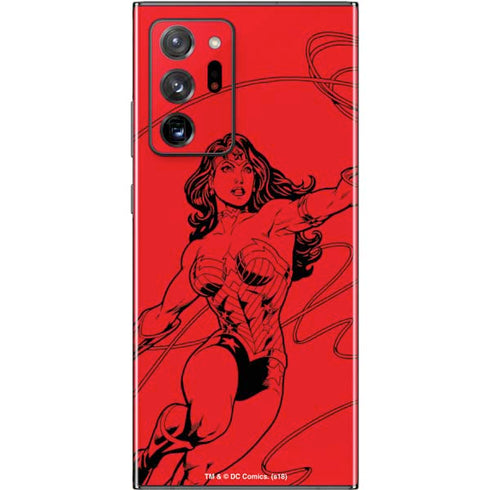 DC Comics Wonder Woman Comic Pop Galaxy Note20 Ultra 5G Skin