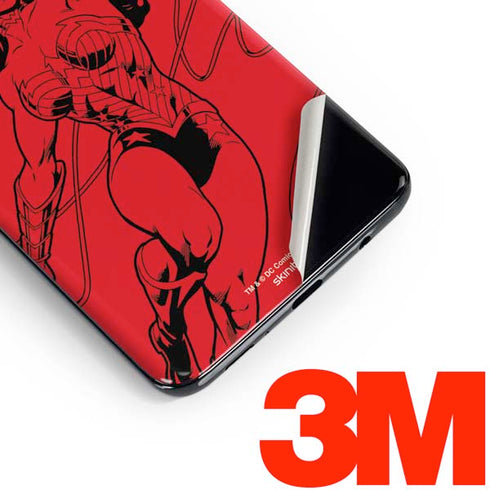 DC Comics Wonder Woman Comic Pop Galaxy S10 Skin