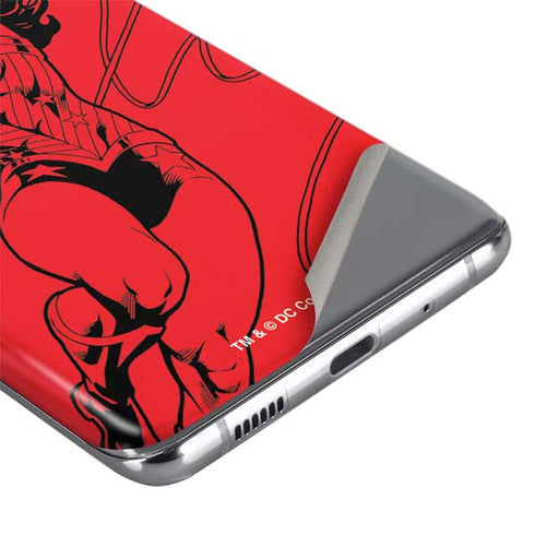 DC Comics Wonder Woman Comic Pop Galaxy S20 Skin