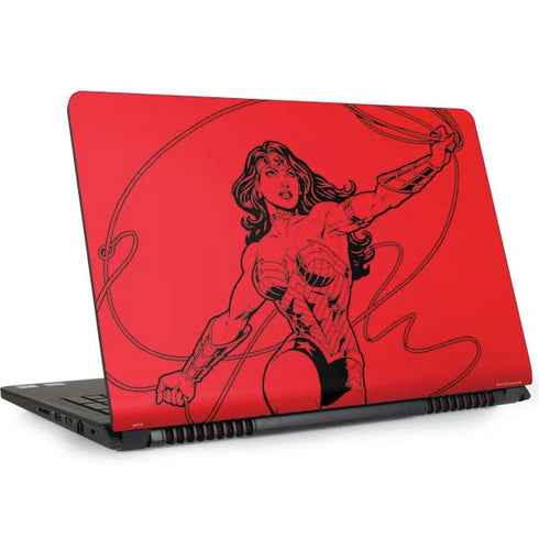DC Comics Wonder Woman Comic Pop Dell Inspiron Skin