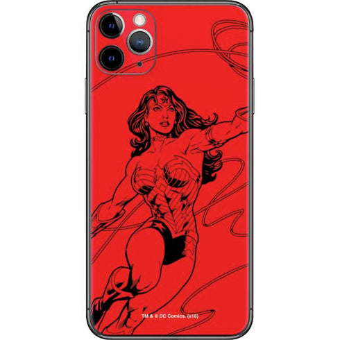 DC Comics Wonder Woman Comic Pop iPhone 11 Pro Max Skin