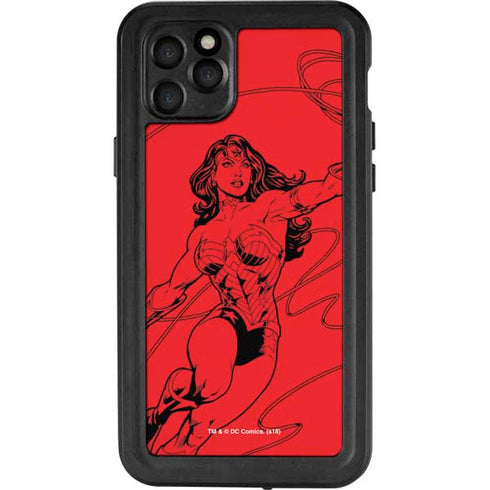 DC Comics Wonder Woman Comic Pop iPhone 11 Pro Max Waterproof Case
