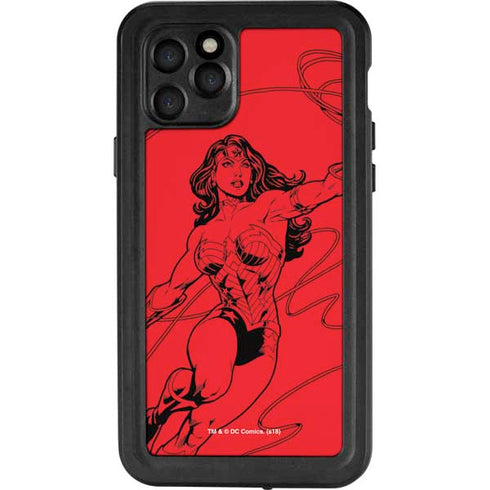DC Comics Wonder Woman Comic Pop iPhone 11 Pro Waterproof Case