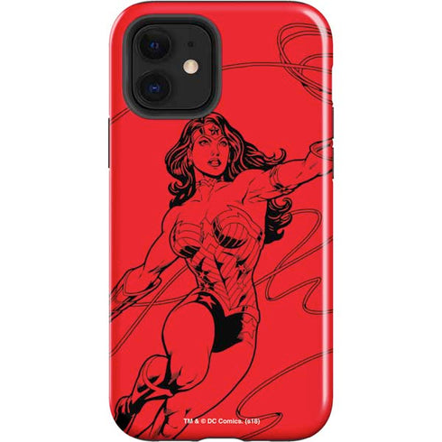DC Comics Wonder Woman Comic Pop iPhone 12 Impact Case