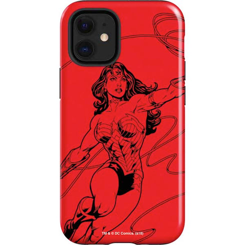 DC Comics Wonder Woman Comic Pop iPhone 12 Mini Impact Case