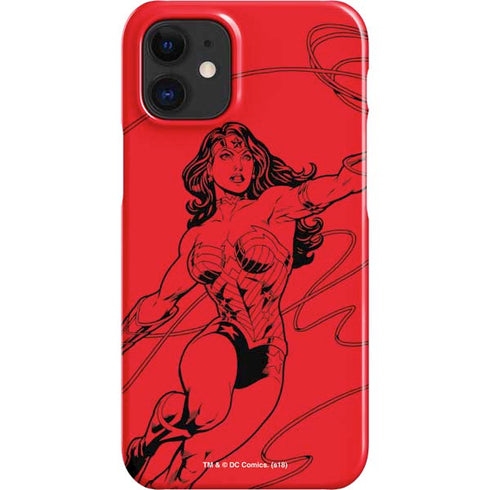 DC Comics Wonder Woman Comic Pop iPhone 12 Mini Lite Case