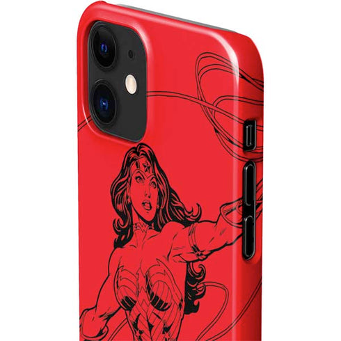 DC Comics Wonder Woman Comic Pop iPhone 12 Mini Lite Case